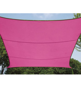 VOILE SOLAIRE - RECTANGULAIRE - 2 x 3 m - COULEUR: FUCHSIA - PRL