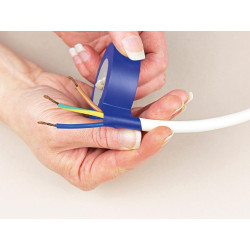 NITTO - RUBAN ADHESIF ISOLANT - BLEU - 19 mm x 10 m