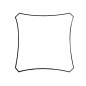 VOILE SOLAIRE - CARRÉ - 3.6 x 3.6 m - COULEUR: CRÈME