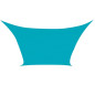 VOILE SOLAIRE - CARRÉ - 3.6 x 3.6 m - COULEUR : BLEU CIEL