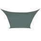 VOILE SOLAIRE - CARRÉ - 3.6 x 3.6 m - COULEUR : GRIS VERT