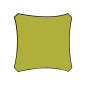 VOILE SOLAIRE - CARRÉ - 3.6 x 3.6 m - COULEUR: VERT LIME