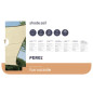 VOILE SOLAIRE PERMÉABLE - CARRÉ - 3.6 x 3.6 m - COULEUR : CHAMPAGNE