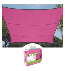 VOILE SOLAIRE - RECTANGULAIRE - 4 x 3 m - COULEUR: FUCHSIA - PRL
