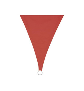 VOILE SOLAIRE - RECTANGULAIRE - 4 x 3 m - COULEUR : TERRACOTTA - PRL