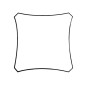 VOILE SOLAIRE - CARRÉ - 5 x 5 m - COULEUR: CRÈME