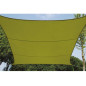 VOILE SOLAIRE - CARRÉ - 5 x 5 m - COULEUR: VERT LIME