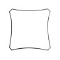 VOILE SOLAIRE PERMÉABLE - CARRÉ - 5 x 5 m - COULEUR : CHAMPAGNE VOILE SOLAIRE PERMÉABLE - CARRÉ - 5 x 5 m - COULEUR : CHAMPAGNE