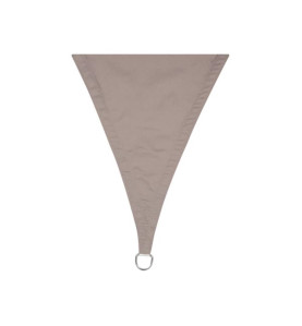 VOILE SOLAIRE - CARRÉ - 5 x 5 m - COULEUR: GRIS TAUPE - PRL