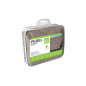 VOILE SOLAIRE - CARRÉ - 5 x 5 m - COULEUR: GRIS TAUPE