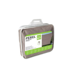 VOILE SOLAIRE - CARRÉ - 5 x 5 m - COULEUR: GRIS TAUPE - PRL