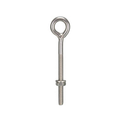 PITON À BOULONNER EN ACIER INOXYDABLE - Ø 8 x 130 mm - PRL
