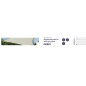 MÂT POUR VOILE SOLAIRE - 2.5 m - AVEC HAUBAN