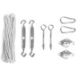 KIT DE MONTAGE POUR VOILE SOLAIRE