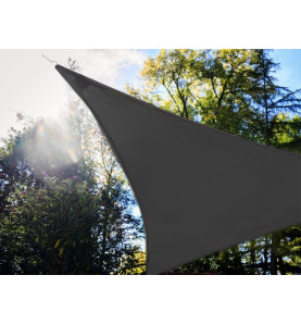 VOILE SOLAIRE AVEC CONTOUR LED - TRIANGULAIRE - 3.6 x 3.6 x 3.6 m - AN