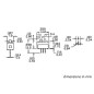 INTERRUPTEUR MINIATURE A GLISSIERE POUR CI 1P ON-ON 0.2"