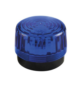 FLASH STROBOSCOPIQUE À LED - BLEU - 12 VCC - ø 100 mm - Velleman