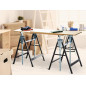 Chevalet de sciage en métal portable - max. 180 kg/pièce