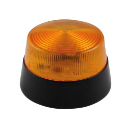 FLASH STROBOSCOPIQUE À LED - AMBRE - 12 VCC - ø 77 mm - Velleman
