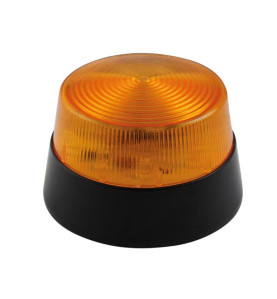 FLASH STROBOSCOPIQUE À LED - AMBRE - 12 VCC - ø 77 mm - Velleman
