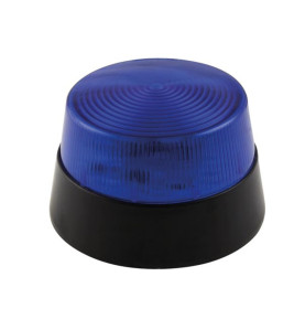FLASH STROBOSCOPIQUE À LED - BLEU - 12 VCC - ø 77 mm - Velleman
