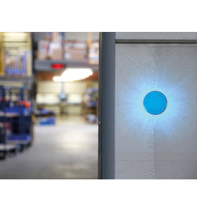FLASH STROBOSCOPIQUE À LED - BLEU - 12 VCC - ø 77 mm - Velleman