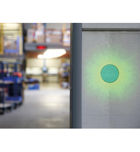 FLASH STROBOSCOPIQUE À LED - VERT - 12 VCC - ø 77 mm - Velleman