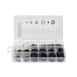 Assortiment de joints toriques métriques en nitrile, 225 pièces - PRL
