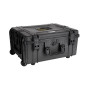 MALLETTE RIGIDE TROLLY - 604 x 473 x 283 mm - AVEC MOUSSE - 80 L