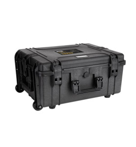 MALLETTE RIGIDE TROLLY - 604 x 473 x 283 mm - AVEC MOUSSE - 80 L - PRL