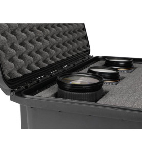 MALLETTE RIGIDE TROLLY - 604 x 473 x 283 mm - AVEC MOUSSE - 80 L - PRL