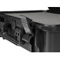MALLETTE RIGIDE TROLLY - 604 x 473 x 283 mm - AVEC MOUSSE - 80 L