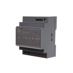 ALIMENTATION - 1 SORTIE - 100 W - 12 V 7.5 A - MONTAGE SUR RAIL DIN - 