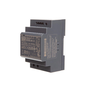 ALIMENTATION - 1 SORTIE - 60 W - 12 V 4.5 A - MONTAGE SUR RAIL DIN - P