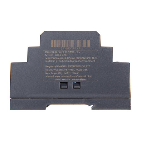 ALIMENTATION - 1 SORTIE - 60 W - 12 V 4.5 A - MONTAGE SUR RAIL DIN - POUR USAGE INDUSTRIEL