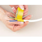 NITTO - RUBAN ADHESIF ISOLANT - JAUNE - 19 mm x 10 m NITTO - RUBAN ADHESIF ISOLANT - JAUNE - 19 mm x 10 m