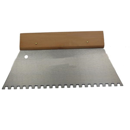 SPATULE À COLLE - 245 mm - DENTS  6 x 6 mm - PRL