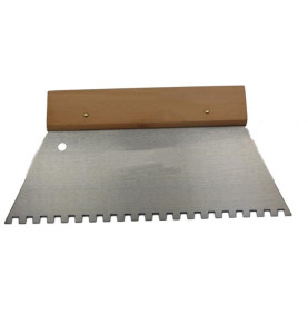 SPATULE À COLLE - 245 mm - DENTS  6 x 6 mm - PRL