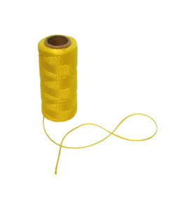 CORDE DE MAÇON - Ø 1.2 mm - LONGUEUR 100 m - JAUNE - PRL