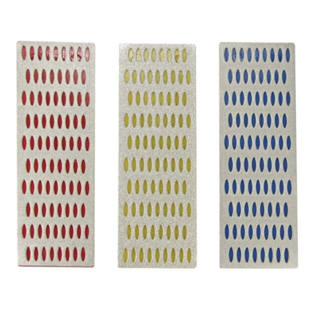 JEU DE PIERRES À AIGUISER AU DIAMANT - 3 pcs - PRL