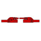 CORDON DE MESURE ISOLE 4mm 50cm AVEC REPRISE - ROUGE (MLB-SH/WS 50/1)