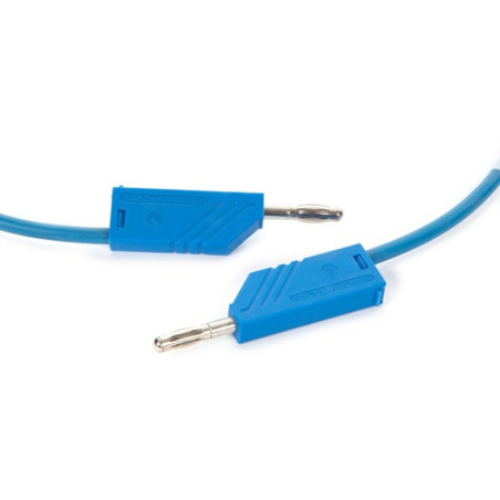 CORDON DE MESURE 4mm 50cm - BLEU (MLN-SIL / 1) - Velleman
