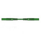 CORDON DE MESURE ISOLE 100cm et Ø 4mm - VERT (MLB/GG-SH 100/1)