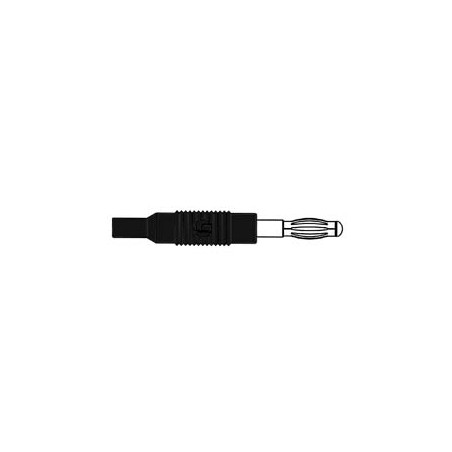 ADAPTATEUR FICHE 4mm VERS 2mm - NOIR (MZS 4) - Velleman