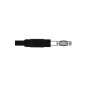 ADAPTATEUR FICHE 4mm VERS 2mm - NOIR (MZS 4)