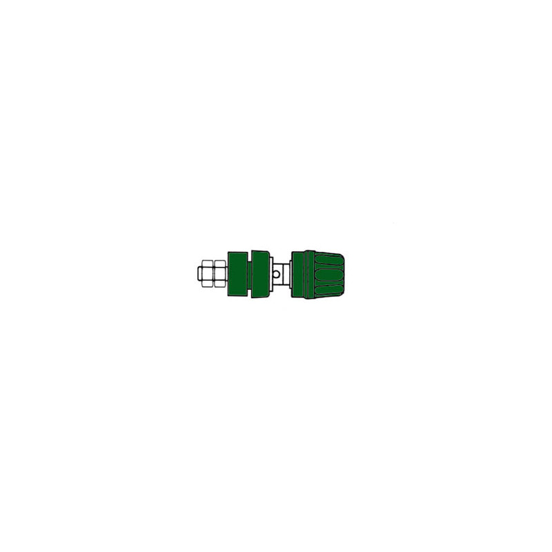 DOUILLE 4mm AVEC BOUCHON IMPERDABLE- VERT (PKI 10A) DOUILLE 4mm AVEC BOUCHON IMPERDABLE- VERT (PKI 10A)