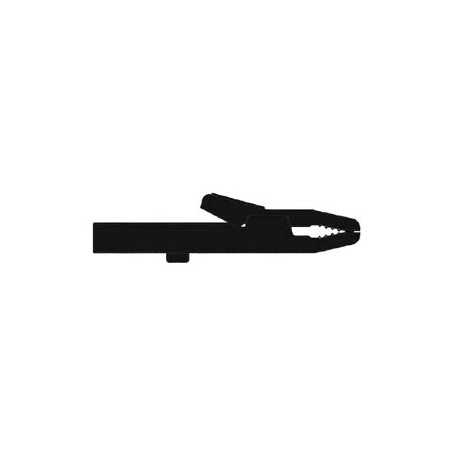 PINCE CROCODILE ISOLEE 4mm 25A - NOIR (AK 2 S) - Velleman