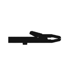 PINCE CROCODILE ISOLEE 4mm 25A - NOIR (AK 2 S) - Velleman