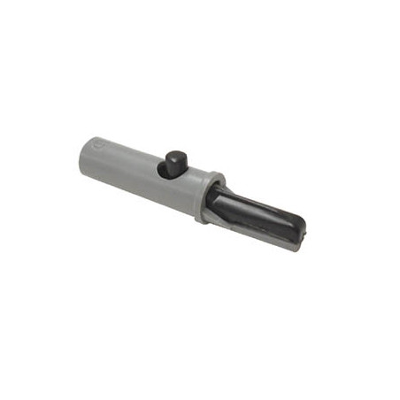 PINCE CROCODILE ISOLEE 4mm 6A  - NOIR (AK 10) - Velleman