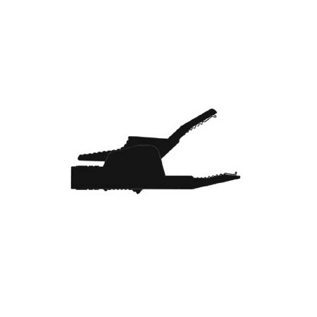 PINCE CROCODILE ISOLEE 4mm 34A - NOIR (AK2B 2540) - Velleman